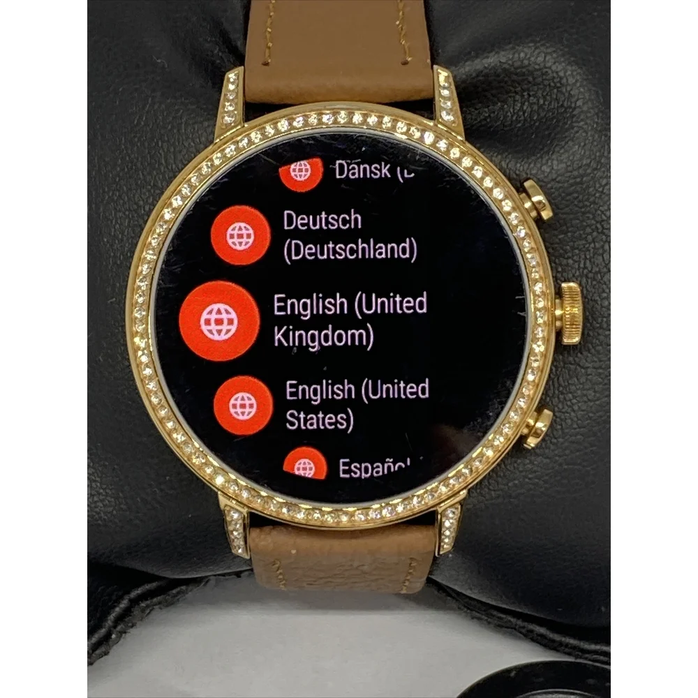 Fossil Gen 4 Authentic Digital Dial Smart Watch Custom Band FTW6016 CR726